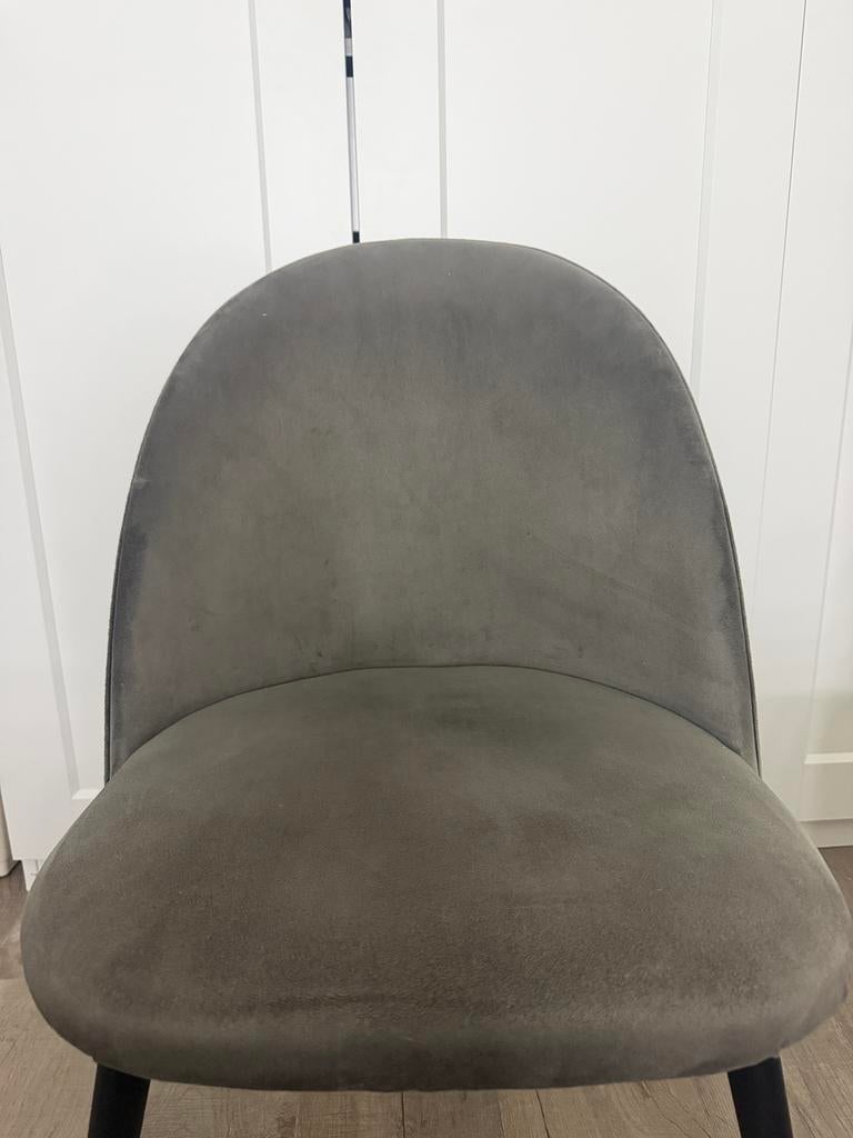 Jysk stoel, Ophalen of Verzenden, Zo goed als nieuw, Grijs, Eén