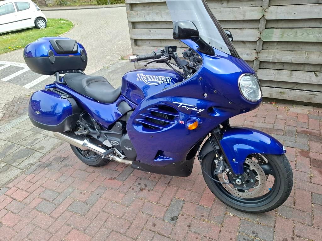Triumph Trophy 900 - Blauw, inclusief koffers, Motoren, Motoren | Triumph, Occasion, Motorrijbewijs A, 3 cilinders, Particulier