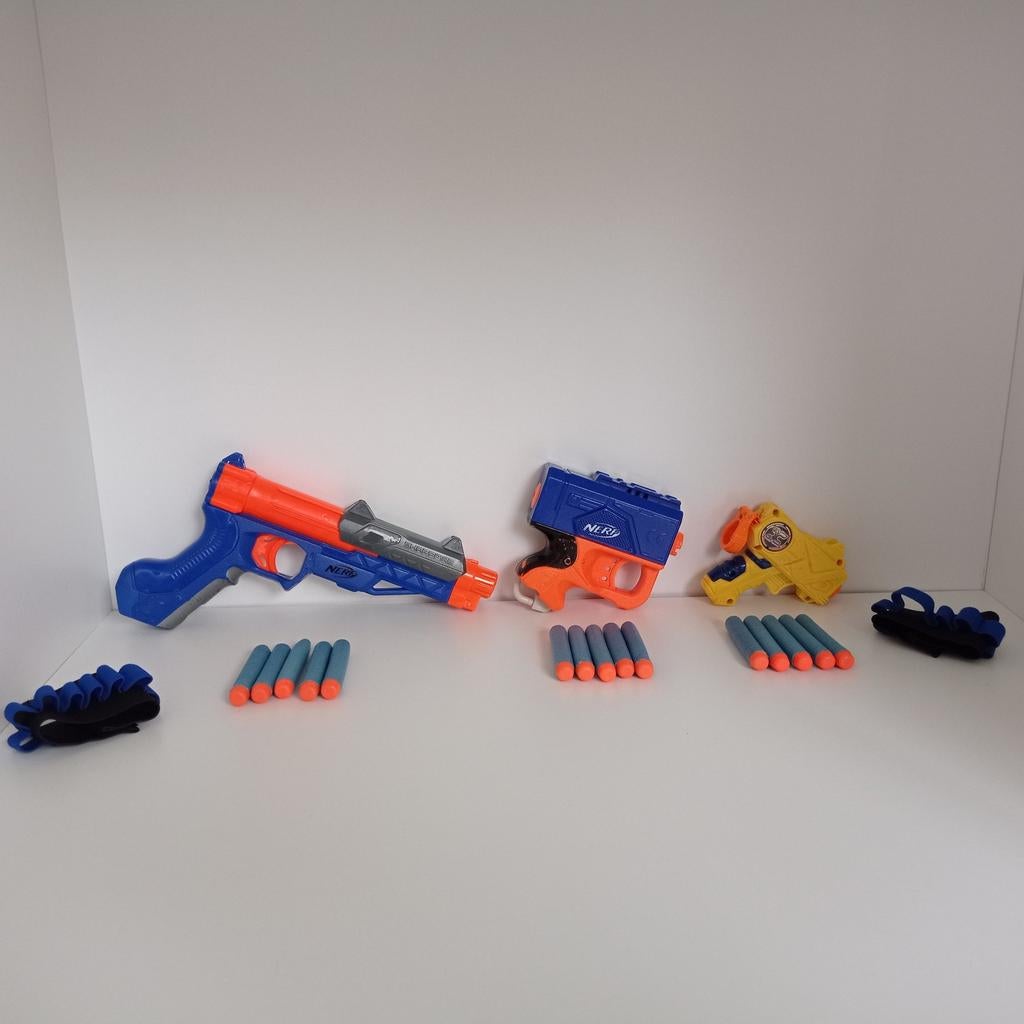 Nerf Sharpfire / Nerf / Zuru gun / pistool / revolver, Kinderen en Baby's, Speelgoed | Buiten | Actiespeelgoed, Gebruikt, Ophalen of Verzenden