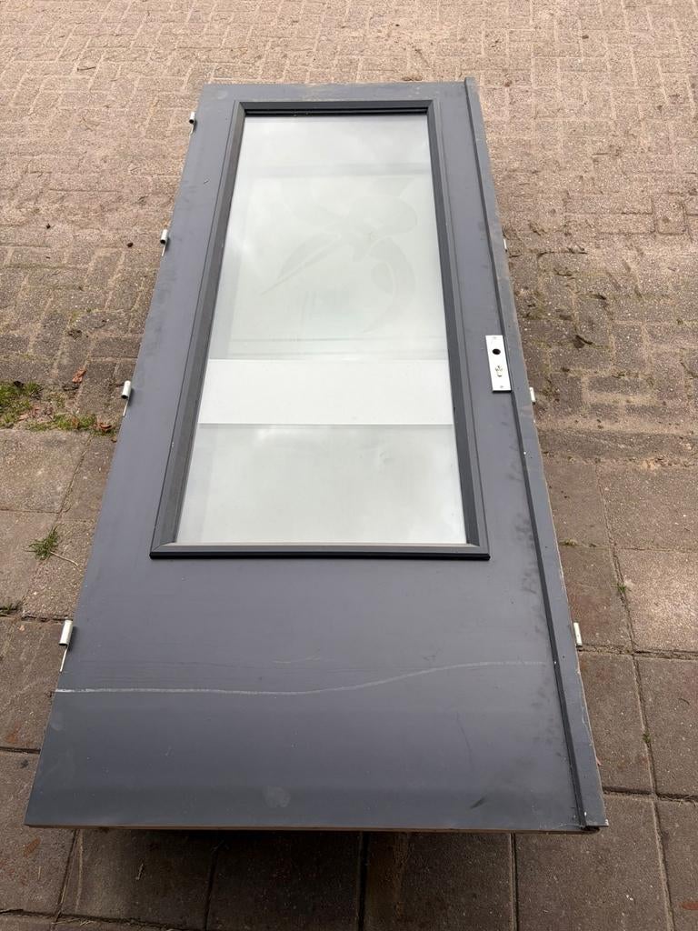 7 deuren met glas € 10 per stuk, Doe-het-zelf en Verbouw, Ophalen, Glas, Binnendeur, 215 cm of meer