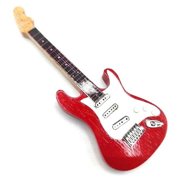 Mark Knopfler Dire Straits gitaar van hout magneet wanddeco