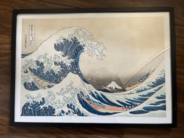 De Grote Golf van Kanagawa, Ophalen, Meerkleurig, Decoratieobject, Zo goed als nieuw
