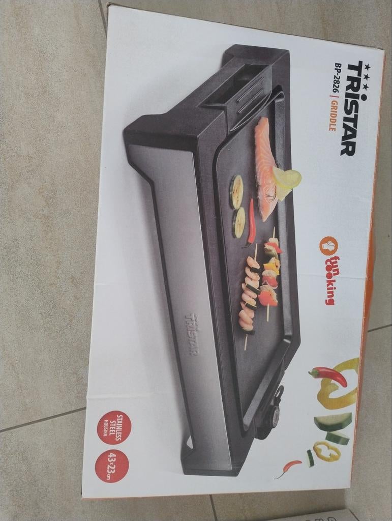 Tristar Fun Cooking BP-2826 Griddle - Tafelgrill, Ophalen of Verzenden, Nieuw
