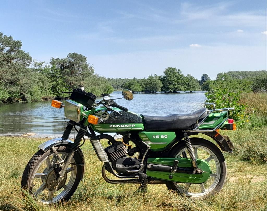 Zundapp KS50 Waterkoeling 5-bak - Volledig Gerestaureerd, Fietsen en Brommers, Brommers | Zundapp, Ophalen of Verzenden, Overige modellen