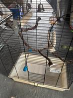 Vogelkooi 75x52,5cm, Ophalen, Gebruikt, Metaal, Vogelkooi