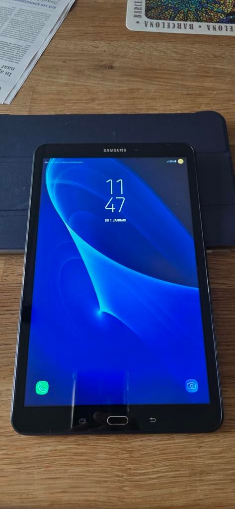 Samsung Galaxy Tab SM-T585 Met Sim, 32 GB, Zo goed als nieuw, Samsung tablet, SM-T585