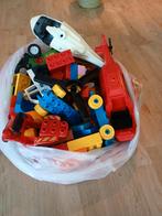 zak met diverse Duplo bouwstenen en voertuigen, Kinderen en Baby's, Speelgoed | Duplo en Lego, Ophalen, Gebruikt, Losse stenen