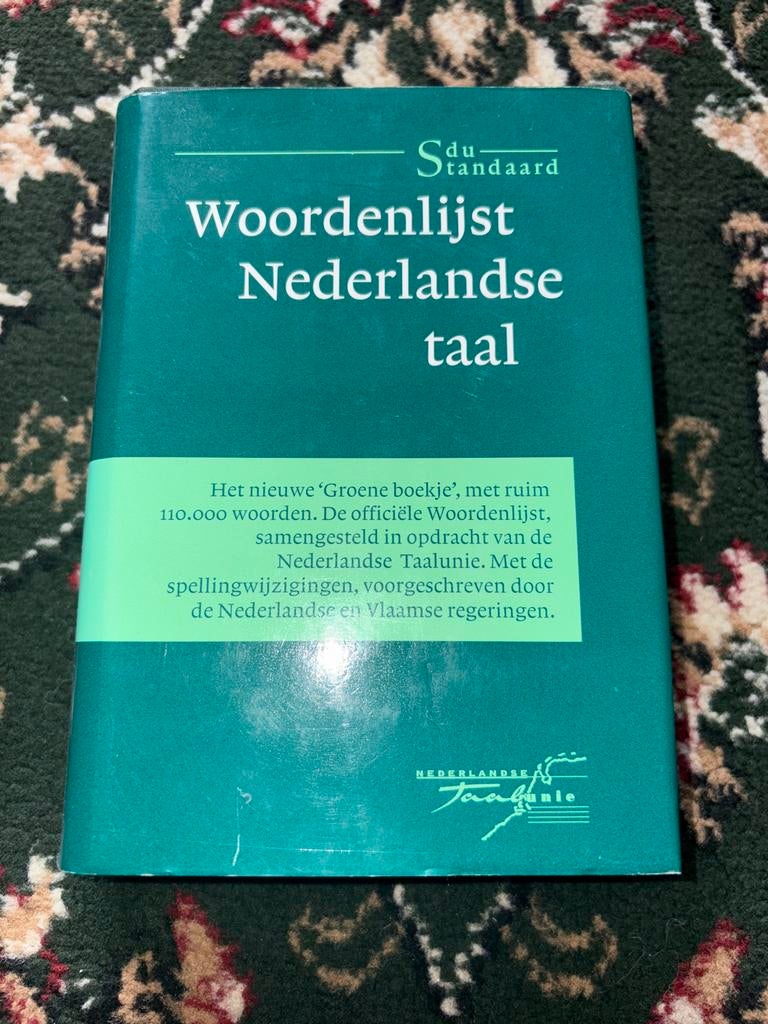 Woordenlijst Nederlandse taal (Groene Boekje), Ophalen of Verzenden, Gelezen, Overige uitgevers, Nederlands