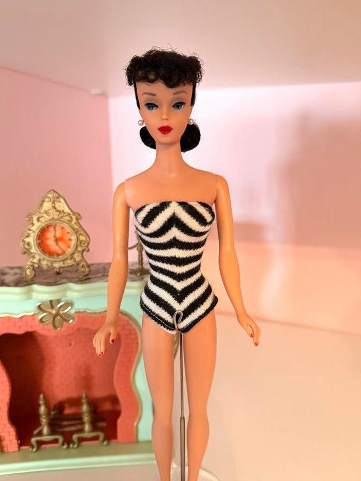 Barbie ponytail 4 Vintage, Ophalen of Verzenden, Zo goed als nieuw, Fashion Doll