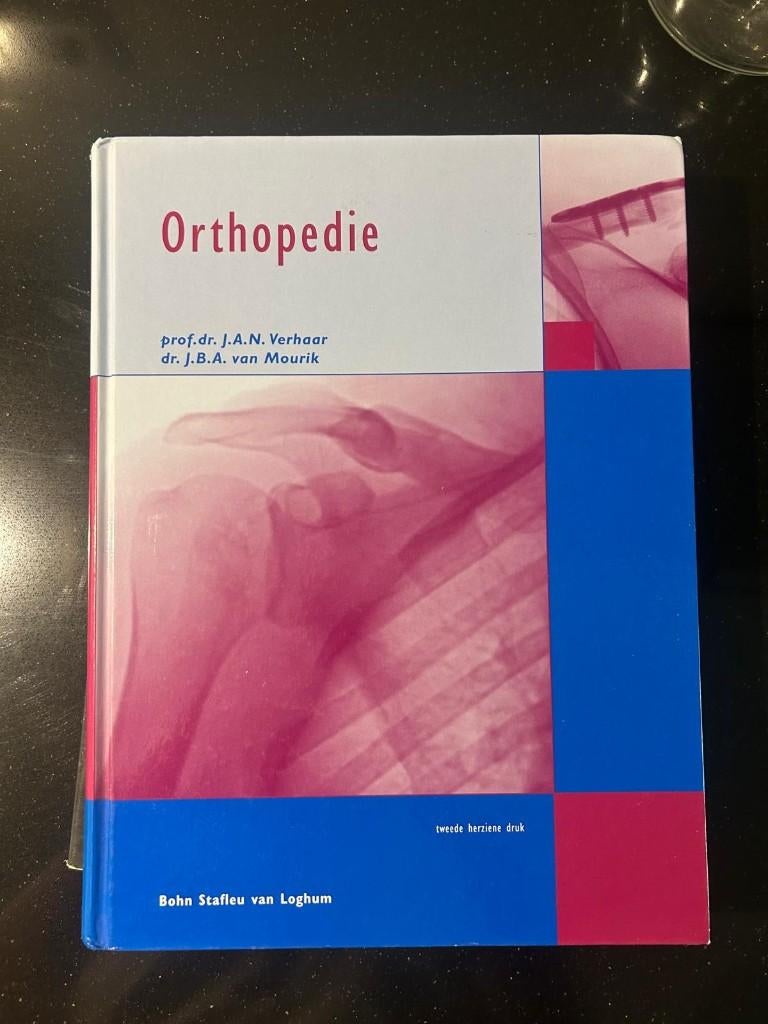Leerboek Orthopedie - Verhaar, Ophalen of Verzenden, Beta, Zo goed als nieuw, WO