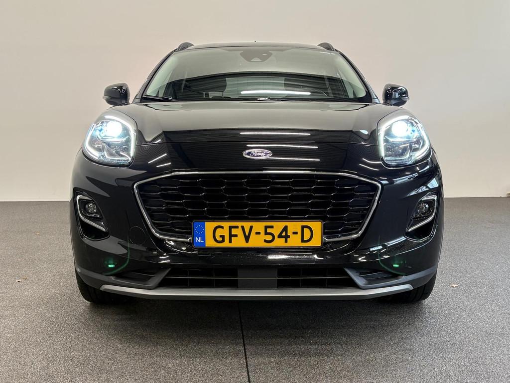 Ford Puma 1.0 EcoBoost 125pk MHEV Titanium | Navigatie | App, Auto's, Ford, Voorwielaandrijving, Euro 6, Traction-control, Zwart