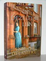 Jennifer Delamere - Op dezelfde lijn (christelijke roman), Boeken, Romans, Ophalen of Verzenden, Zo goed als nieuw