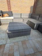 Le Sud 10-delige grijze tuinset met kussens, Tuin en Terras, Ophalen, Overige materialen, Meer dan 8 zitplaatsen, Zo goed als nieuw