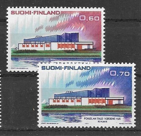 Finland 1973  Noorden - Schepen, Verzenden, Finland, Postfris