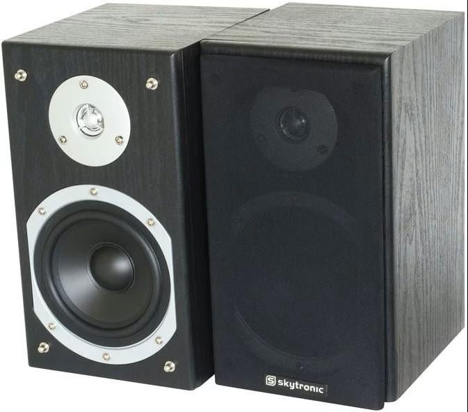 Fenton 2-weg 140W hifi-boekenplank luispreker Skytronic, Audio, Tv en Foto, Luidsprekers, Zo goed als nieuw, 120 watt of meer