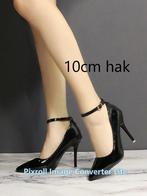S54 mt 43 t/m 48 prachtige zwart lak pumps met enkelriempje, Kleding | Dames, Schoenen, Ophalen of Verzenden, Nieuw, Zwart, Schoenen met hoge hakken