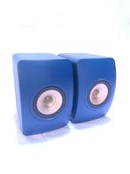 KEF LS50 meta frosted blue, 1 stuks beschikbaar, Zo goed als nieuw, Minder dan 60 watt, Front, Rear of Stereo speakers, Ophalen
