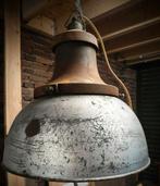 Stoere vintage brocante hanglamp, Ophalen of Verzenden, Minder dan 50 cm