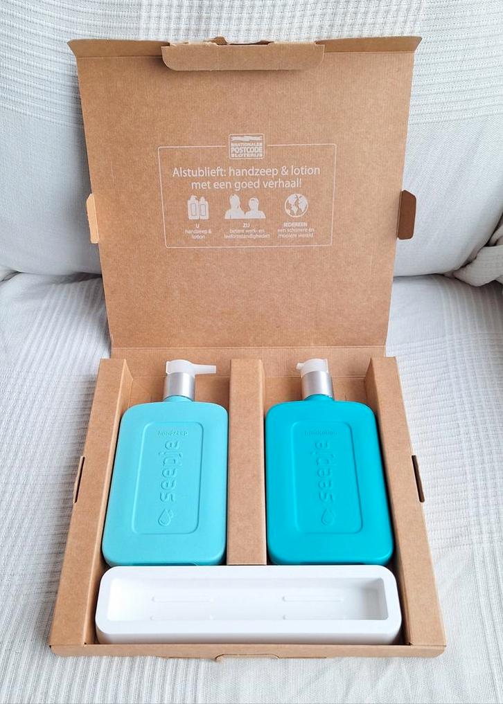 NIEUW! Seepje geschenkset Postcode Loterij, Sieraden, Tassen en Uiterlijk, Uiterlijk | Lichaamsverzorging, Nieuw, Overige typen
