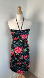 King Louie maat L kleurrijke zomer jurk 1181, Zwart, Maat 42/44 (L), Ophalen of Verzenden, Zo goed als nieuw