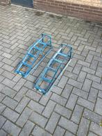 Stevige oprijbokken voor auto onderhoud, Ophalen, Gebruikt