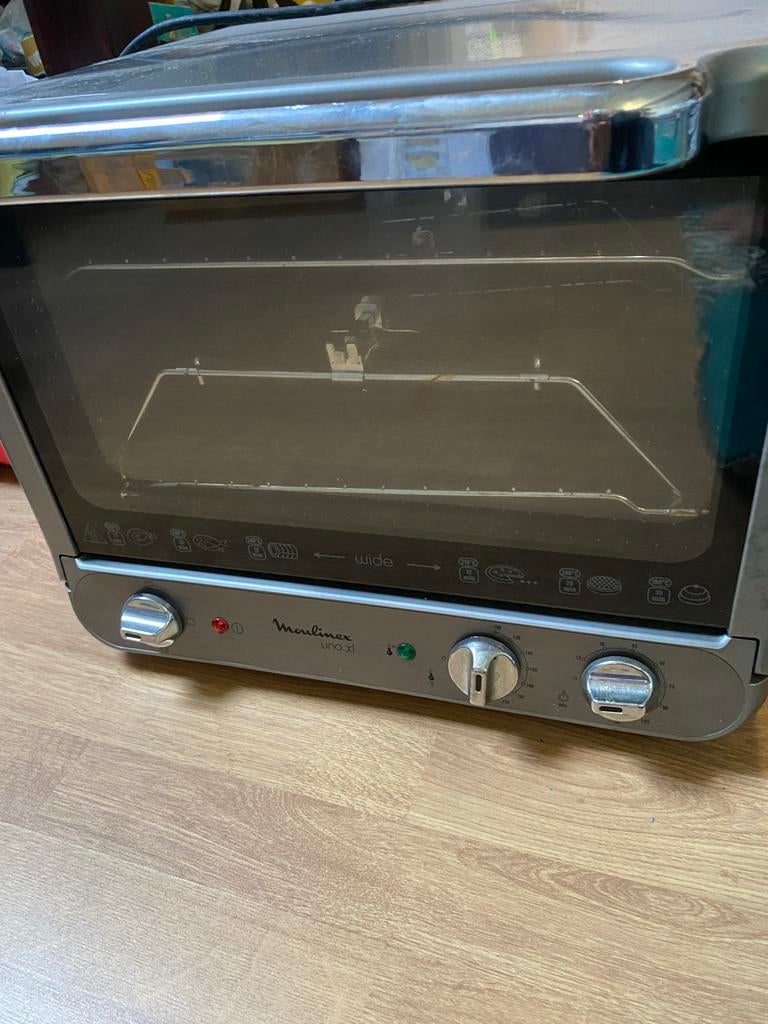 Moulinex Uno XL Oven met Grill - Compact en Krachtig, Minder dan 45 cm, Gebruikt, Ophalen of Verzenden, Oven met grill