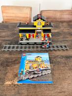 Lego 7997 - RC / 9V Trein: Trein Station met 9V Rails, Ophalen of Verzenden, Zo goed als nieuw, Complete set, Lego