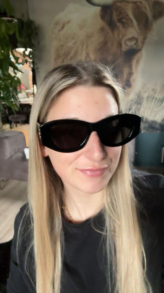 Celine zonnebril, Sieraden, Tassen en Uiterlijk, Zonnebrillen en Brillen | Dames, Overige merken, Zonnebril, Zwart, Nieuw