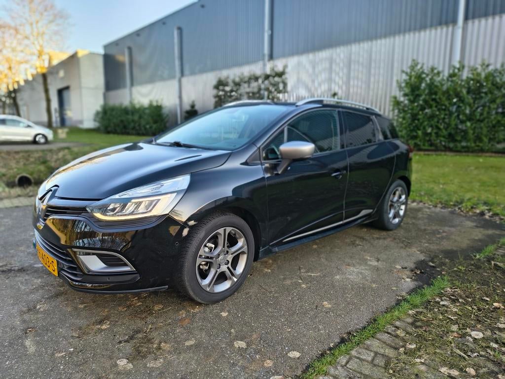 Renault Clio 0.9 TCE GT-line Estate 2017 Zwart, Voorwielaandrijving, 898 cc, 1063 kg, Automatische klimaatregeling