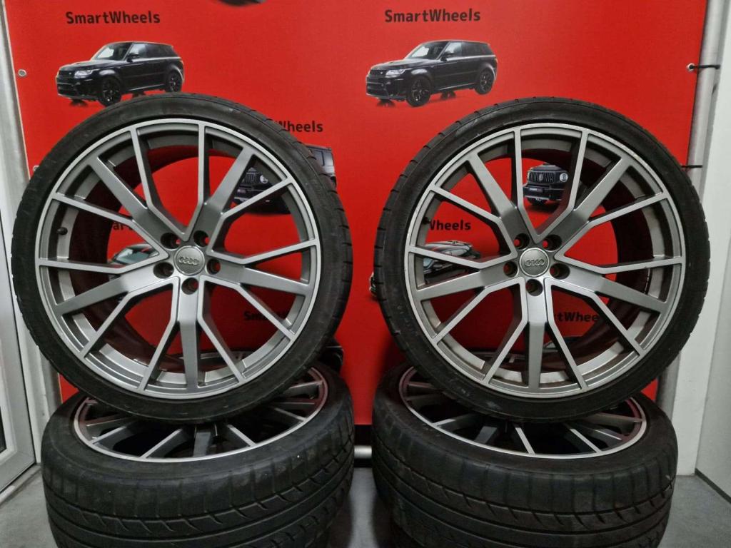 22 inch AUDI S-LINE Q5 SQ5 Q7 SQ7 Q8 SQ8 RSQ8 VELGEN BANDEN, Niet ingevuld, 265 mm, Banden en Velgen, Niet ingevuld