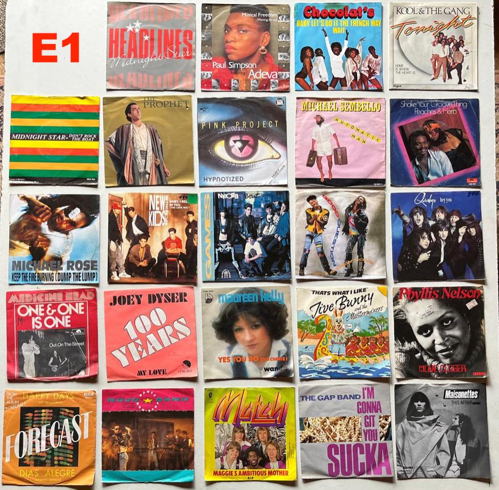 Engelstalige singels 1€ per stuk, Cd's en Dvd's, Vinyl Singles, Gebruikt, Single, Pop, 7 inch, Ophalen of Verzenden