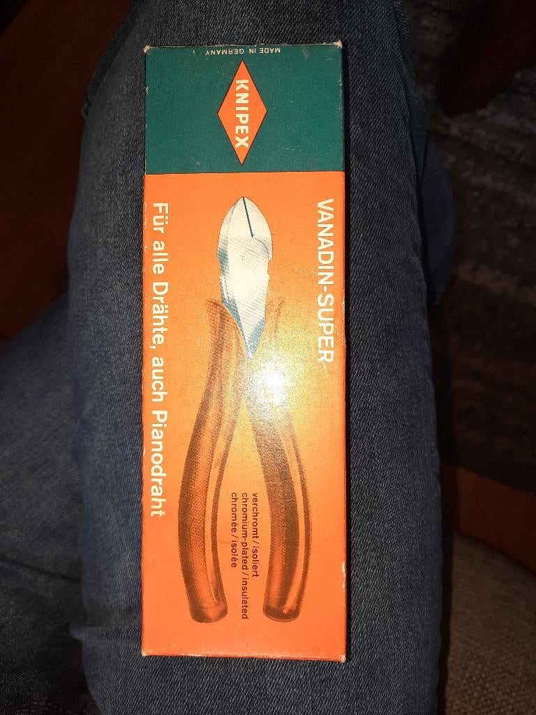 vintage knipex zijkniptang in originele verpakking, Ophalen of Verzenden, Nieuw