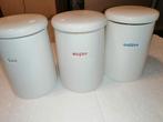 Een mooie voorraadpotten set van 3 stuks, Ophalen of Verzenden, Zo goed als nieuw, Overige materialen, Pot, Bus of Blik