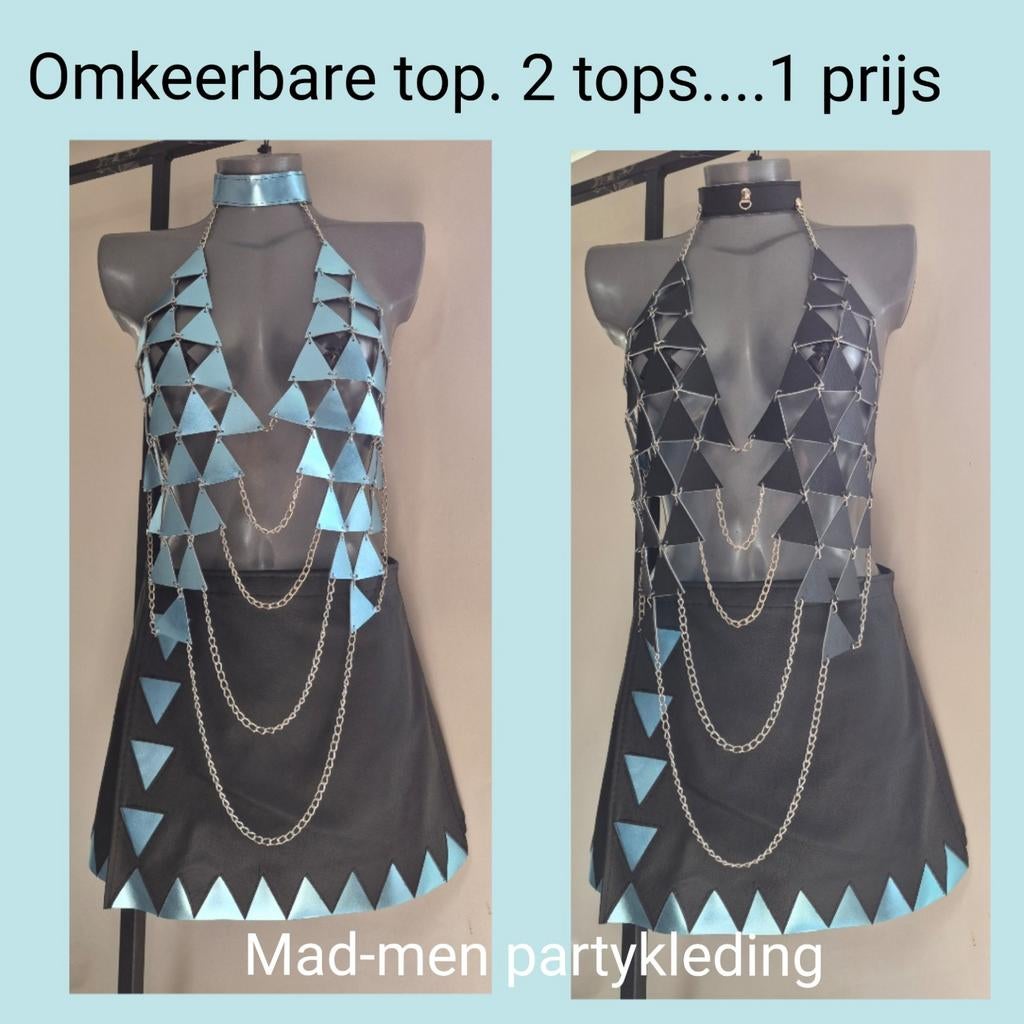 Kinky dames set. Echt leer. Toxic. Bitch. Wasteland, Kleding | Dames, Ophalen of Verzenden, Nieuw
