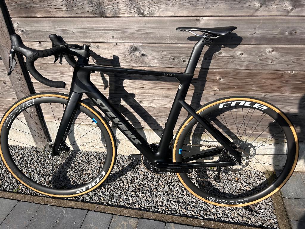 Stevens Arcalis aero Di2, Fietsen en Brommers, Carbon, Zo goed als nieuw, Meer dan 20 versnellingen, 53 tot 57 cm