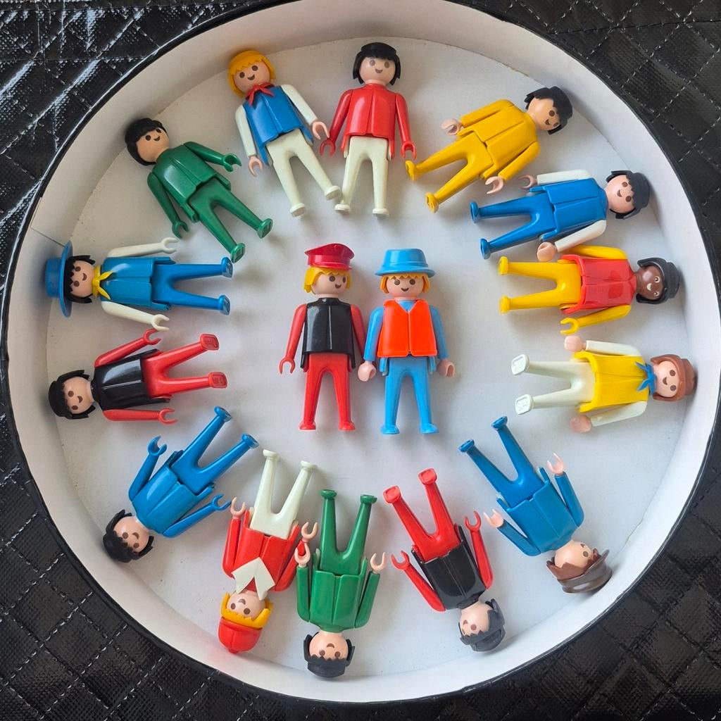 16 Playmobiel Geobra 1974, Ophalen of Verzenden, Gebruikt