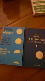 Sleep, slaapdagboek, 2 boeken (En, Nl), Boeken, Ophalen of Verzenden, Zo goed als nieuw