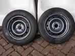 Velgen (Michelin) 3 gaats -13 inch met banden, Peugeot 106, Auto-onderdelen, Banden en Velgen, Gebruikt, 155 mm, 13 inch, Ophalen of Verzenden