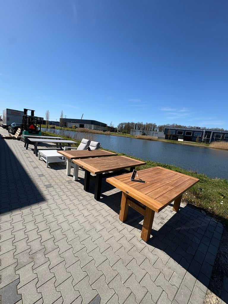 Hartman Sophie Yasmani tuintafel 180x95 - Diverse kleuren, Tuin en Terras, Ophalen, Nieuw, Rechthoekig, Aluminium