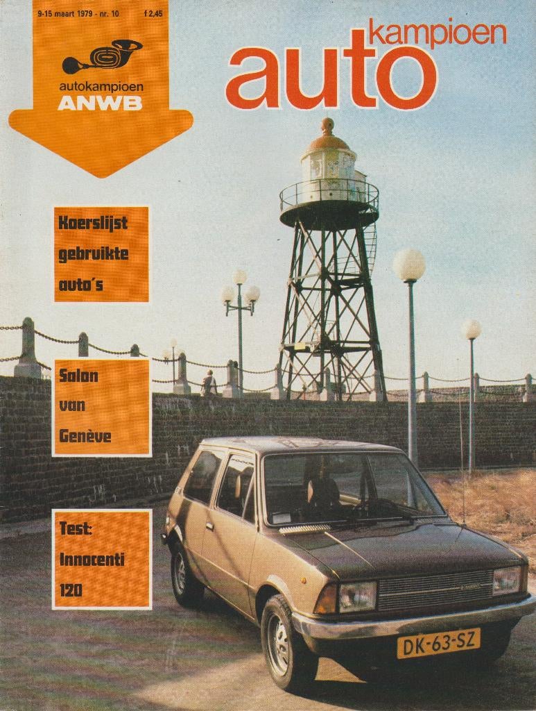 Mini Innocenti 90 - 120 - De Tomaso testen in Autovisie e.a., Gelezen, Ophalen of Verzenden, Overige merken, Autovisie