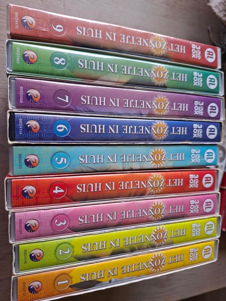Het Zonnetje in Huis - Seizoen 1 t/m 9 DVD Boxset, Gebruikt, Alle leeftijden, Boxset, Ophalen of Verzenden