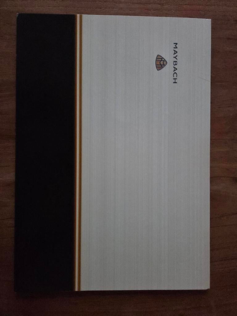 Maybach brochure / catalogus, Ophalen of Verzenden, Zo goed als nieuw, Mercedes, Maybach