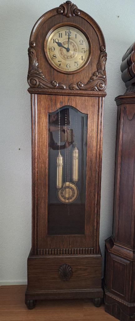 Staande Duitse klok, Ophalen