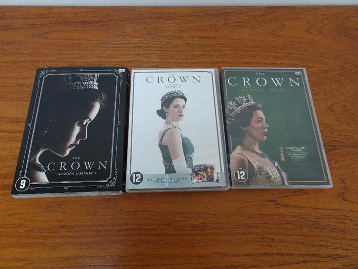 The Crown seizoen 1 - 3 dvd, Cd's en Dvd's, Dvd's | Tv en Series, Gebruikt, Drama, Vanaf 12 jaar, Ophalen of Verzenden