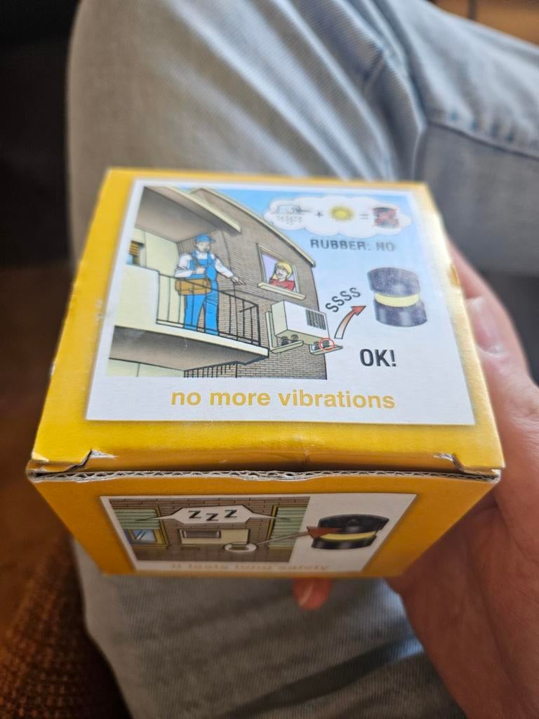 Trillingsdempers airco/warmtepomp 90-200kg ongebruikt, Ophalen of Verzenden, Nieuw