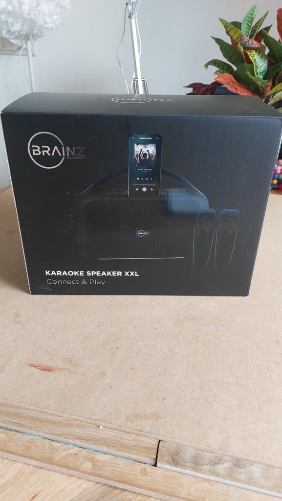 Brainz Karaoke Speaker XXL, Ophalen of Verzenden