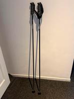 Komperdell 130cm Carbon Carv skistokken zwart, Overige merken, Gebruikt, Stokken, Ophalen of Verzenden