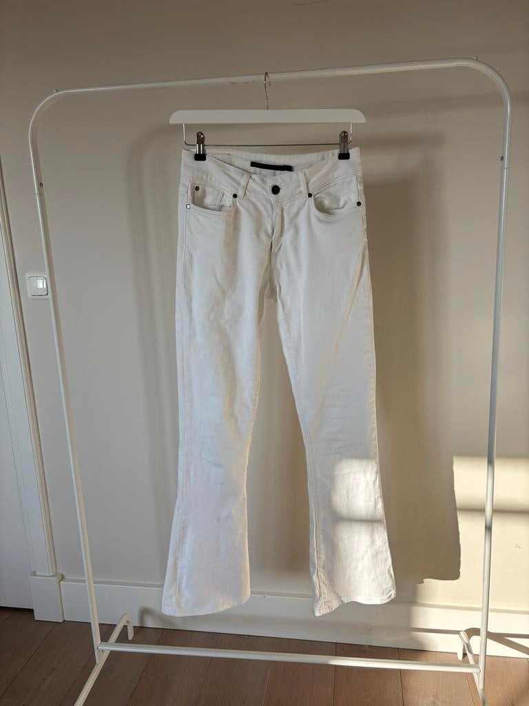 Corel Amsterdam Witte Jeans Maat 38, Maat 38/40 (M), Verzenden, Wit, Zo goed als nieuw