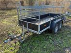Solide bakwagen, 350x130cm, 2000kg, aanhangwagen