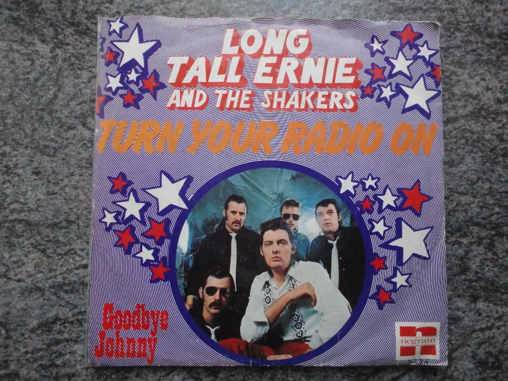 Long Tall Ernie & the Shakers-Turn your radio on NL 1973 FH, Cd's en Dvd's, Gebruikt, Fotohoes, 7 inch, Single